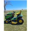 Image 2 : John Deere 140 Riding Mower, 516 hrs,  22hp Engine, OHB Twin JD