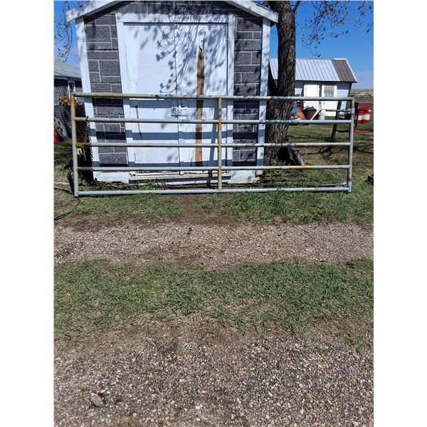 13.5x4ft, ,2" Pipe Steel Gate