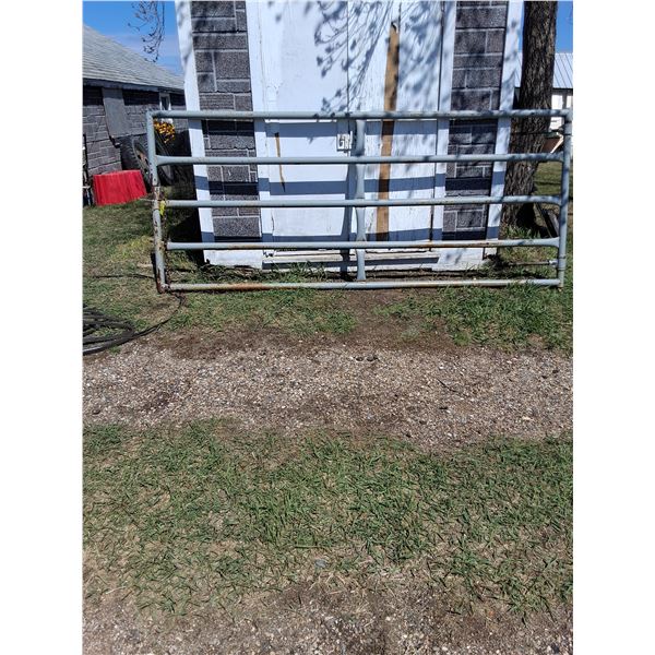 11.5x4 ft, 2" Pipe Steel Gate