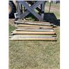 Image 1 : (43) 6ft-3" TREATED Fence Posts