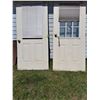Image 1 : (2)Metalclad door 79x36"w. Window