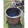 Image 6 : Cast Iron Feed Cooker- complete with burner,& (2) Stir Sticks
