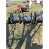 Image 1 : (3)Spools of Smooth Wire, Varying Amount Wire/ Spool-As Is