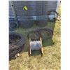 Image 1 : (2) Used Rolls Page Wire, (6) Used Piles Barbed Wire-As Is