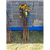 Image 1 : (25) Rebar Electric Fence Posts- 4ft