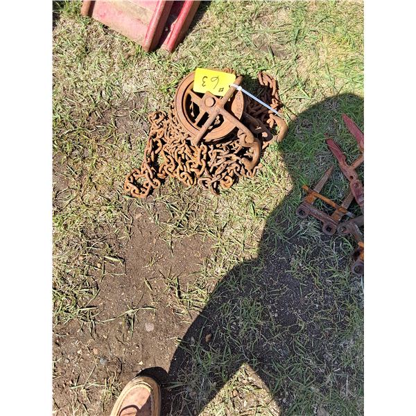 Half Ton Chain Hoist