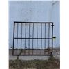Image 1 : 50"x5ft-Steel Frame Gate- Rebar Cross Braces