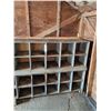 Image 2 : Pigeon Hole Shelving-10'x4'x15"