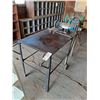 Image 4 : Steel Welding Table with Bench Grinder