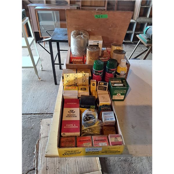 MF, Cockshutt, John Deere Parts,  asst Filters