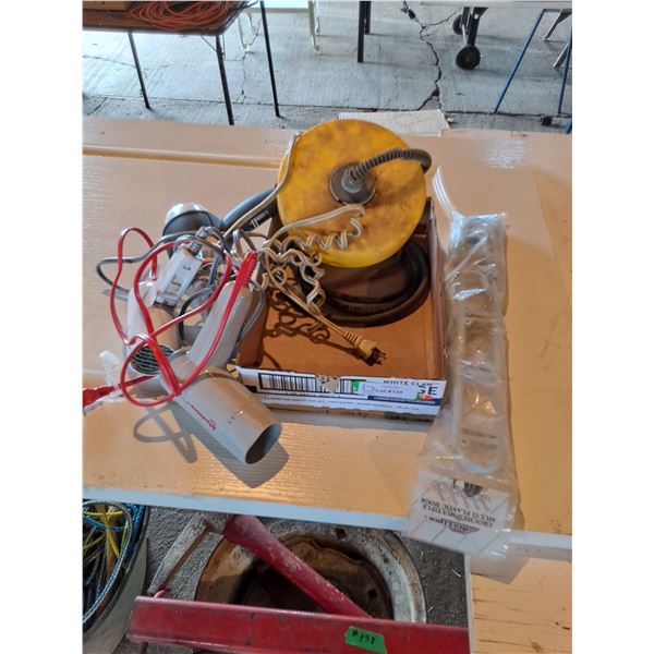 Livestock Trough Heater, (3) Hair Dryer-As Is