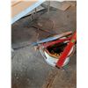 Image 2 : 8 hole 15" Implement Rim , pick, (2)21" Mower Blades, Aluminum Bat