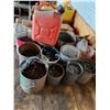 Image 2 : Small Gas Can, Multi Kind Nails, Bolts, Baskets, Wood Box
