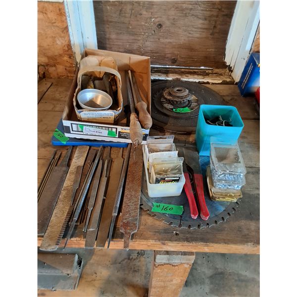 Grinding Cut Off Wheels, Saw Blades,  Files, Pop Riveter & Rivets