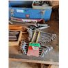 Image 4 : Sockets, 19" Steel Tool Box, Wrenches- Combo, Flare Pipe Wrenches
