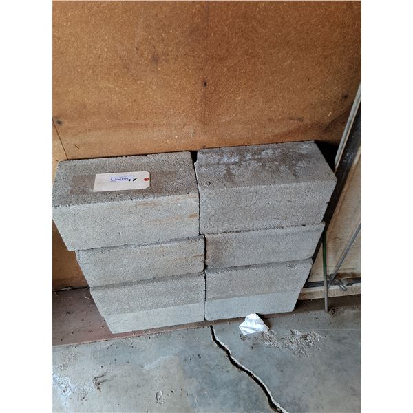 (8) Solid Cinder Blocks-7.5×7.5×15"