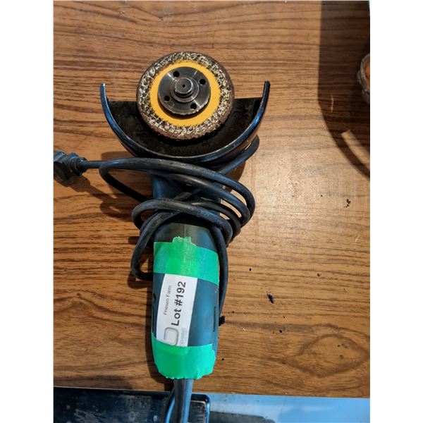 4.25" Side Grinder- Works