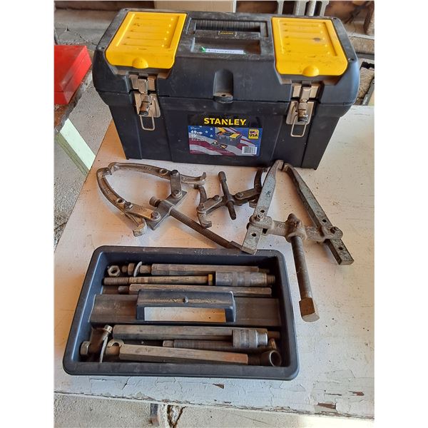 Poly Tool Box,  Gear Pullers,  Accessories