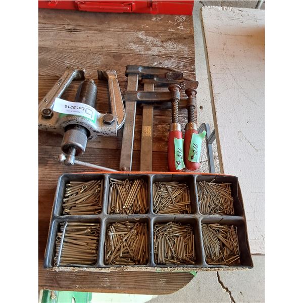 Gear Puller,  (2)Bar Clamps