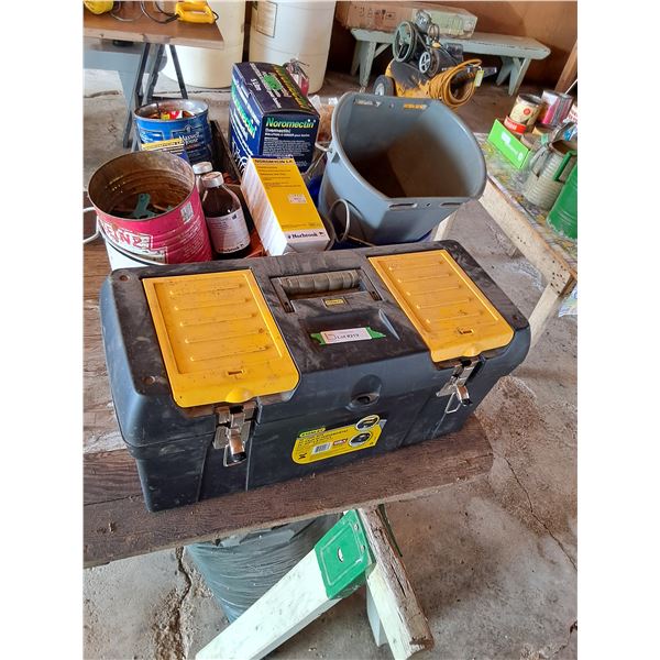 Poly Tool Box with Calving Supplies