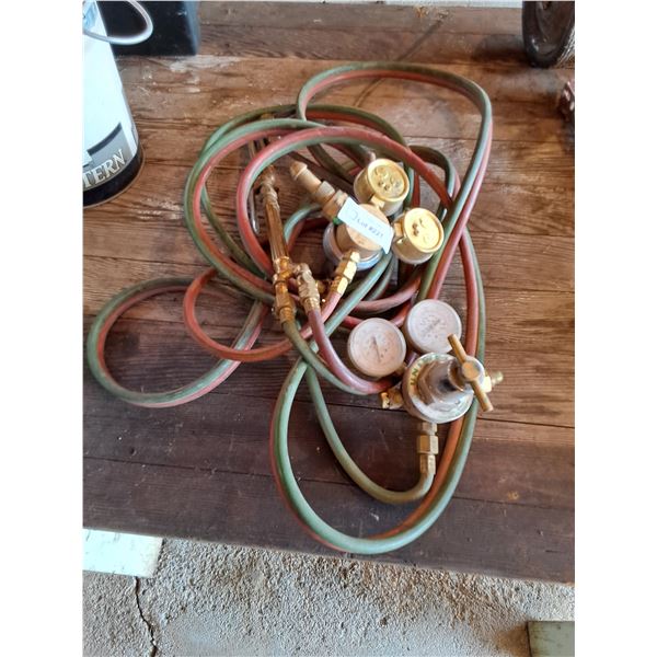 Oxygen/Acetylene, Gauges, Torch, Hose