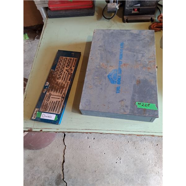 40 pc. Tap & Die Set- Bolt Supplies Box
