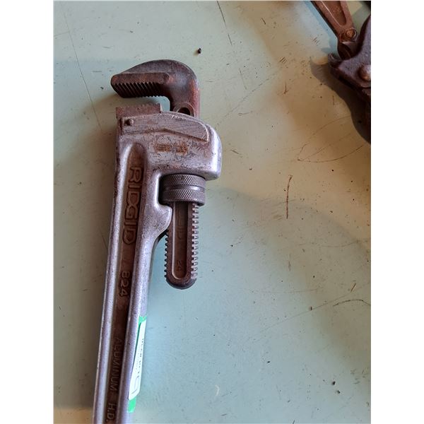 24" Aluminum Rigid Pipe Wrench