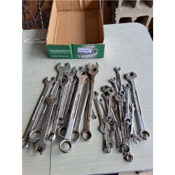 Asst Combination Wrenches