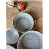 Image 4 : (3) Galvanized Tubs, Pail