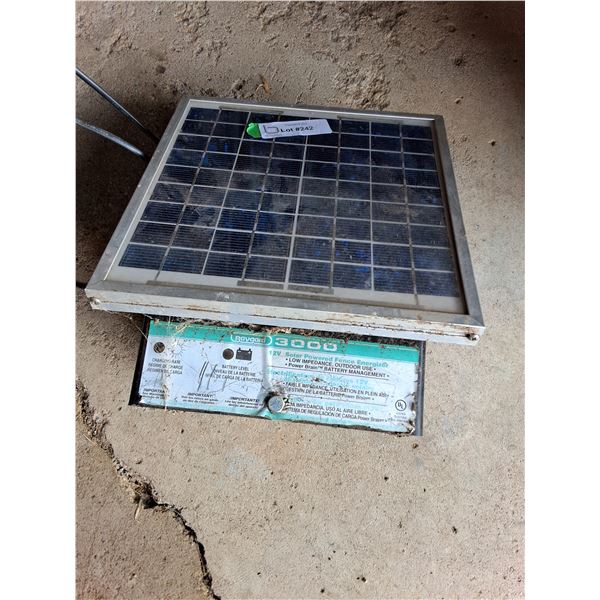 12V Solar Powered Fence Energizer