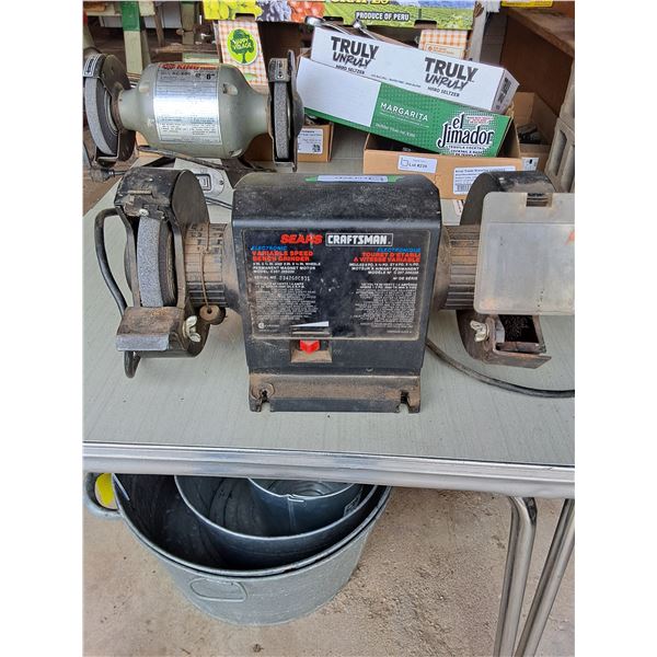 6" Sears Craftman Bench Grinder