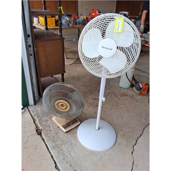 (2) 15" Fans- 2 Sizes