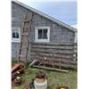 Image 1 : Older Wooden Ladder & Gate-As Is