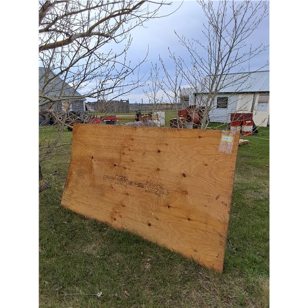 (2) Sheets 3/8" Plywood-As Is