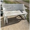 Image 1 : 4.5' Convertible Picnic Bench/Table