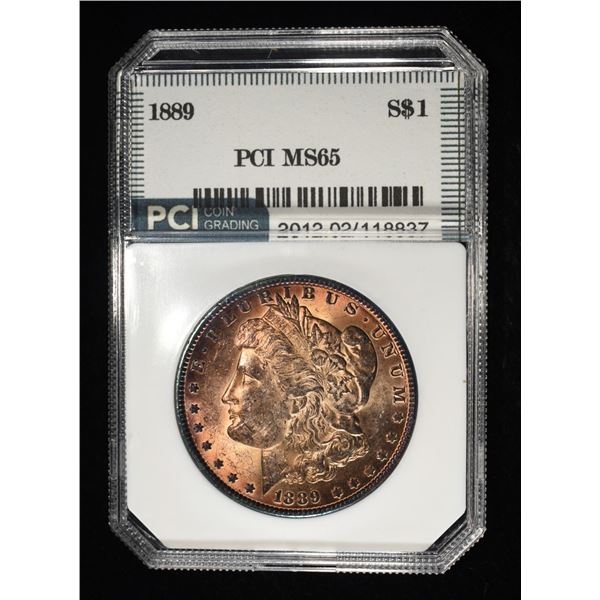 1889 MORGAN DOLLAR PCI GEM BU