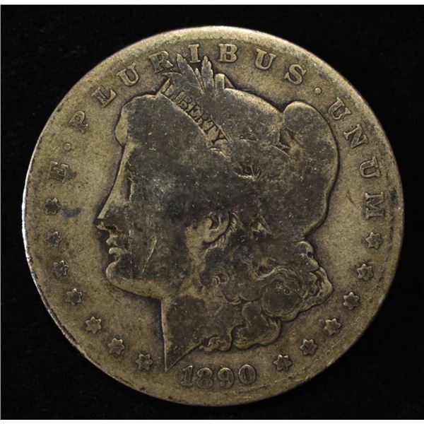 1890-O MORGAN DOLLAR