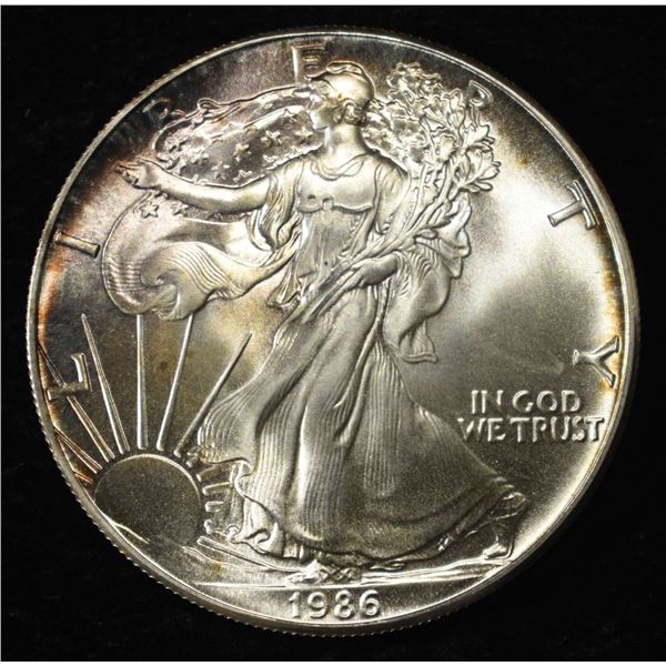 1986 AMERICAN SILVER EAGLE