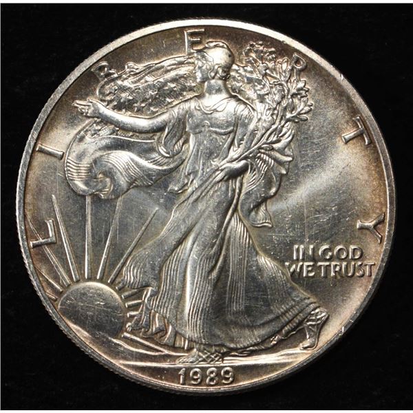 1989 AMERICAN SILVER EAGLE