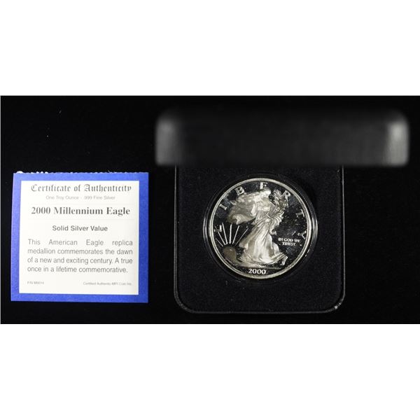 2000 AMERICAN SILVER EAGLE PROOF