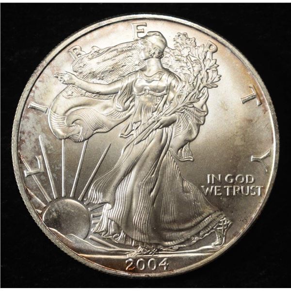 2004 AMERICAN SILVER EAGLE
