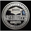 Image 1 : 2026 GRADUATION 1 OZ .999 SILVER ROUND