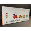 Image 4 : Electric Toy Train Set with Sound & Lights; Magnetic Connection Tracks & Road Signs Play Set - New