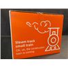 Image 7 : Electric Toy Train Set with Sound & Lights; Magnetic Connection Tracks & Road Signs Play Set - New
