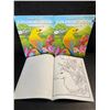Image 1 : 3 Large Print Adult Coloring Books - Various Detailed Designs - Brand New!