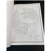 Image 2 : 3 Large Print Adult Coloring Books - Various Detailed Designs - Brand New!