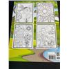 Image 15 : 3 Large Print Adult Coloring Books - Various Detailed Designs - Brand New!