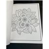 Image 6 : 3 Large Print Adult Coloring Books - Various Detailed Designs - Brand New!
