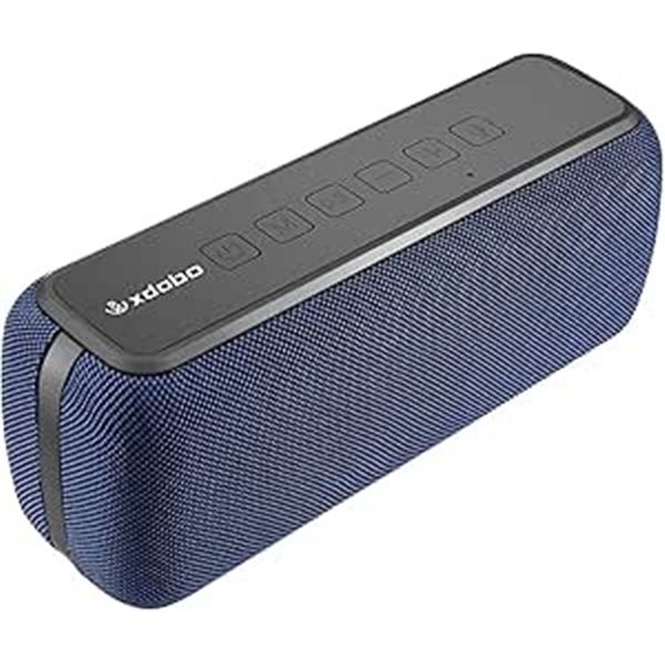 Xdobo X8 II 60W Portable Bluetooth Speaker (Blue) Waterproof; Deep Bass & Loud Sound - NEW