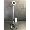 Image 3 : Lot of 2 LED Desk Lamps - Flexible Gooseneck Design, Clamps on Anywhere! (Black) - New